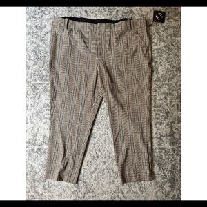 AVA + VIV Ankle Length Pant - Mid-Rise Comfort Waist - Fitted Hip & Thigh